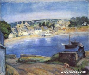 Landscape in Britain at Miget