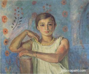 Nono in a yellow necklace