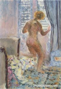 Nude by a window