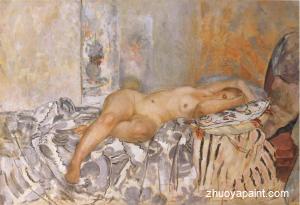 Nude on Spanish blanket