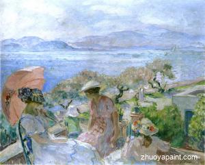 On the terrace by the sea at St Maxime