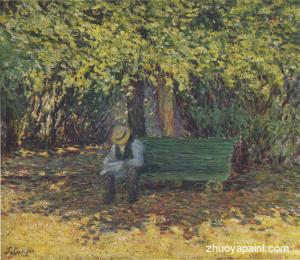 Reading in the Garden