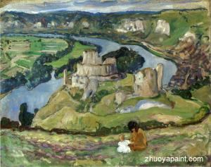 Ruins of Chateau Galliard at Andelys