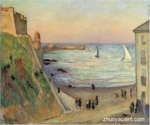 The port at Collioure