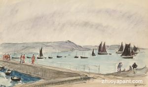 Two Boats at Saint Tropez