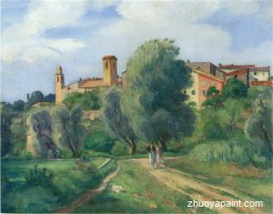 Two women taking a walk