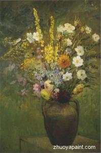 Vase of flowers