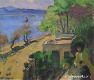 View of the Sea from the balcony