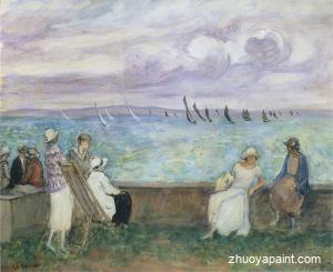 Watching the sailboats