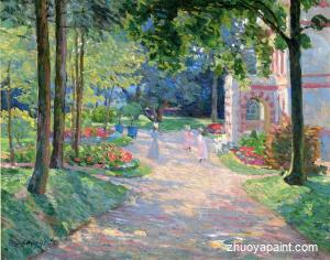 Women and Children in the Parc de Dammartin