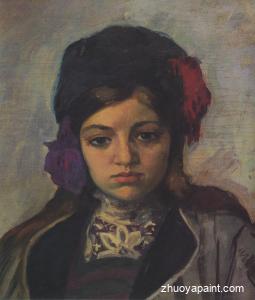 Young child in a turban