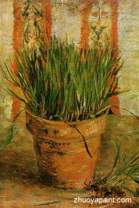 Flowerpot with Chives