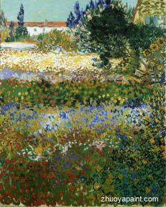 Garden with Flowers