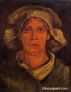 Head of a Peasant Woman With white Cap