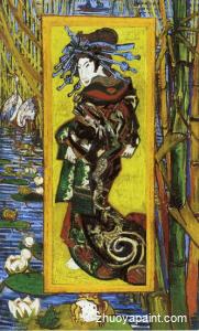 Japonaiserie-Oiran (after Kesai Eisen)