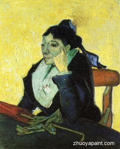 L&acute;Arlesienne, Portrait of Madame Ginoux