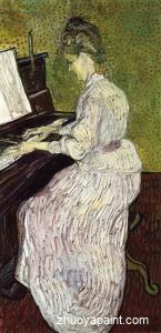 Marguerite Gachet at the Piano