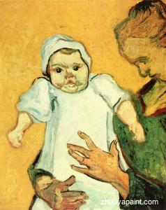 Mother Roulin with Her Baby