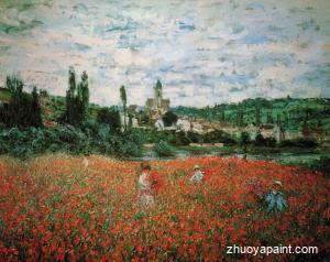 Poppy Field near Vetheuil