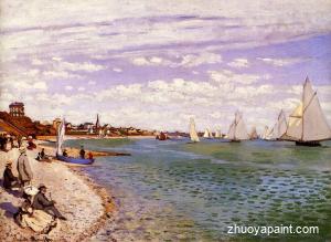 Regatta at Sainte-Adresse