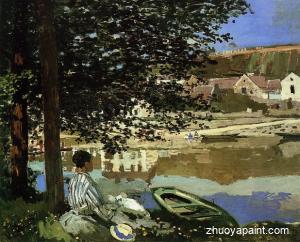River Scene at Bennecourt