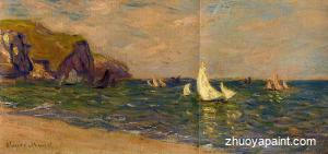 Sailboats at Sea, Pourville
