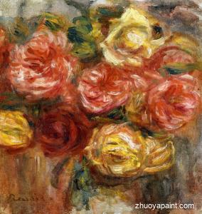 Bouquet of Roses in a Vase