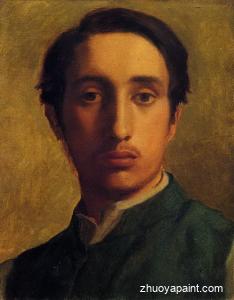 Degas in a Green Jacket