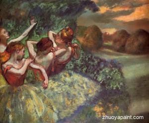 Four Dancers