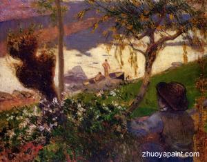 Breton Boy by the Aven River