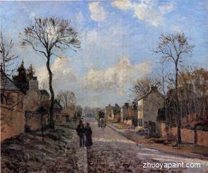 A Road in Louveciennes