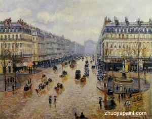 Avenue de l&acute;Opera-Rain Effect