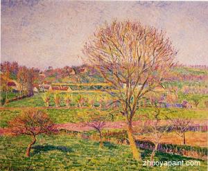 Big Walnut Tree at Eragny