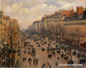 Boulevard Montmartre-Afternoon, Sunlight