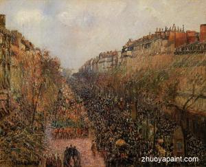 Boulevard Montmartre-Mardi-Gras