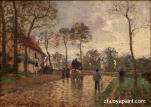 Carriage in Louveciennes