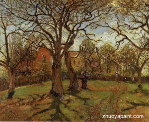 Chestnut Trees, Louveciennes, Spring