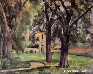 Chestnut Tree and Farm at Jas de Bouffan