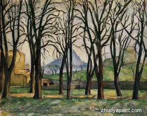 Chestnut Trees at the Jas de Bouffan