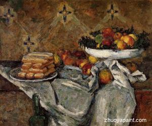 Compotier and Plate of Biscuits