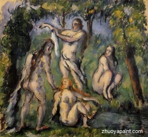 Four Bathers