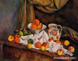 Fruit Bowl, Pitcher and Fruit