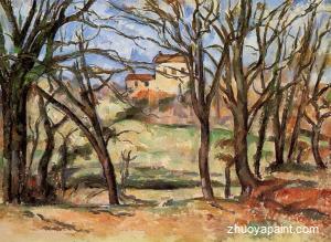 House behind Trees on the Road to Tholonet