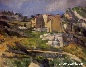 Houses in Provence - the Riaux Valley near L&acute;Estaque