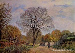 A Road in Seine-et-Marne