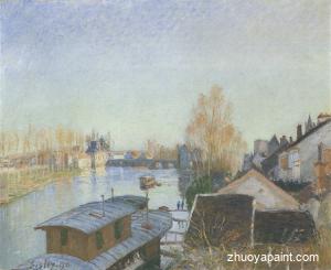 Banks of the Loing near Moret