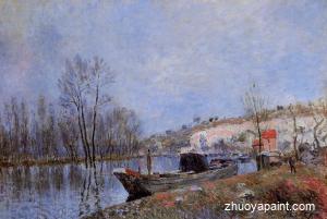 Banks of the Loing towards Moret