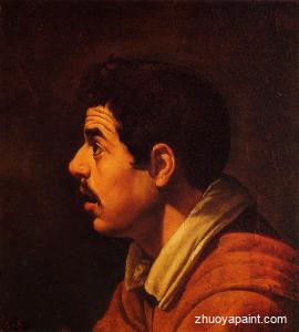 Head of a Young Man in Profile