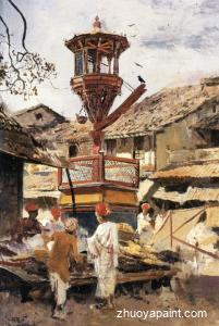 Birdhouse and Market - Ahmedabad, India
