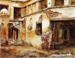 Courtyard in Morocco